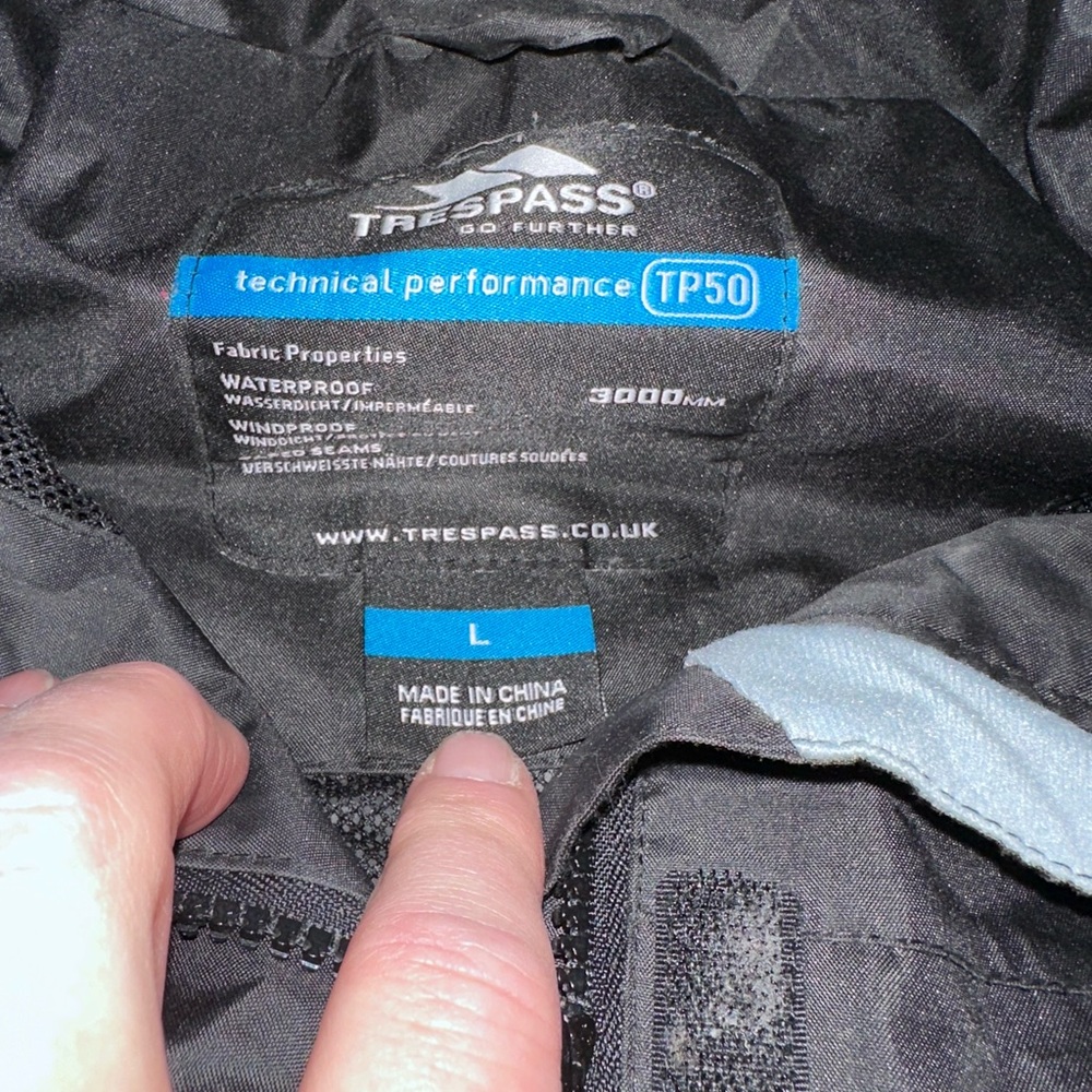 Trespass Black Performance Jacket - image 2